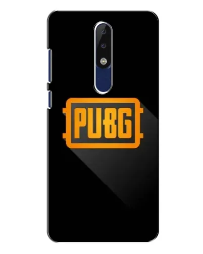Чехол для Nokia 5.1 Plus (X5) с картинкой «PUBG — рамка лого» Чехол для Nokia 5.1 Plus (X5) с картинкой «PUBG — рамка лого»