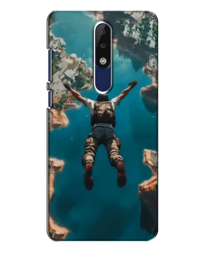 Чехол для Nokia 5.1 Plus (X5) с картинкой «PUBG — свободное падение» Чехол для Nokia 5.1 Plus (X5) с картинкой «PUBG — свободное падение»