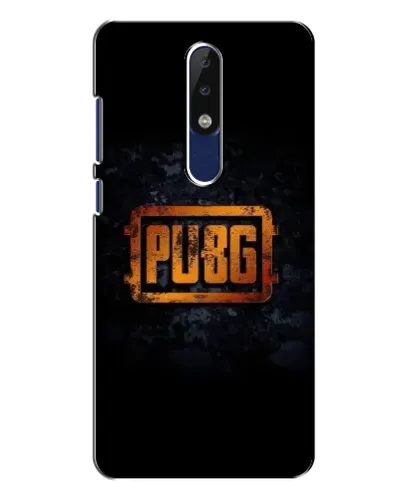 Чехол для Nokia 5.1 Plus (X5) с картинкой «PUBG — золотой логотип» Чехол для Nokia 5.1 Plus (X5) с картинкой «PUBG — золотой логотип»