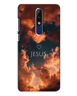 Чехол для Nokia 5.1 Plus (X5) с картинкой «Сияние Имени Jesus» Чехол для Nokia 5.1 Plus (X5) с картинкой «Сияние Имени Jesus»