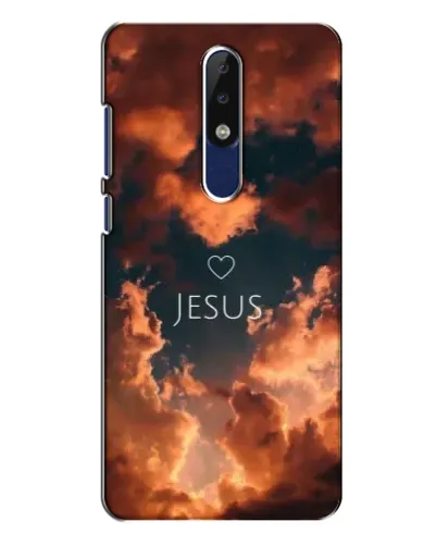 Чехол для Nokia 5.1 Plus (X5) с картинкой «Сияние Имени Jesus» Чехол для Nokia 5.1 Plus (X5) с картинкой «Сияние Имени Jesus»