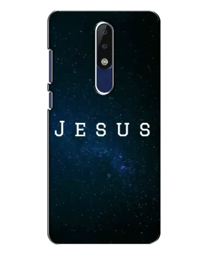 Чехол для Nokia 5.1 Plus (X5) с картинкой «Звездное небо Jesus» Чехол для Nokia 5.1 Plus (X5) с картинкой «Звездное небо Jesus»