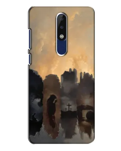 Чехол для Nokia 5.1 Plus (X5) с картинкой «Дорога к вере» Чехол для Nokia 5.1 Plus (X5) с картинкой «Дорога к вере»
