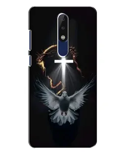 Чехол для Nokia 5.1 Plus (X5) с картинкой «Голубь и Свет» Чехол для Nokia 5.1 Plus (X5) с картинкой «Голубь и Свет»