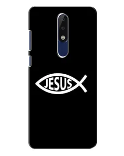 Чехол для Nokia 5.1 Plus (X5) с картинкой «Классический Jesus» Чехол для Nokia 5.1 Plus (X5) с картинкой «Классический Jesus»