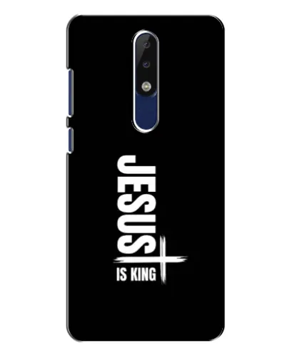 Чехол для Nokia 5.1 Plus (X5) с картинкой «Вертикаль веры Jesus» Чехол для Nokia 5.1 Plus (X5) с картинкой «Вертикаль веры Jesus»
