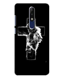 Чехол для Nokia 5.1 Plus (X5) с картинкой «Сияющий крест Jesus» Чехол для Nokia 5.1 Plus (X5) с картинкой «Сияющий крест Jesus»