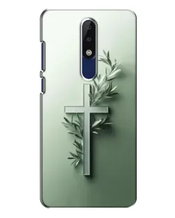 Чехол для Nokia 5.1 Plus (X5) с картинкой «Оливковая ветвь» Чехол для Nokia 5.1 Plus (X5) с картинкой «Оливковая ветвь»
