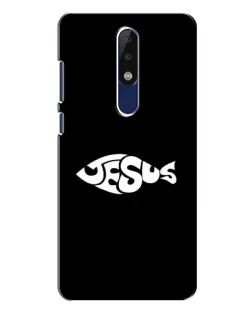 Чехол для Nokia 5.1 Plus (X5) с картинкой «Рыба Jesus» Чехол для Nokia 5.1 Plus (X5) с картинкой «Рыба Jesus»