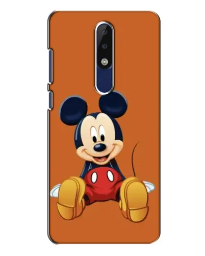 Чехол для Nokia 5.1 Plus (X5) с картинкой «Микки отдыхает»