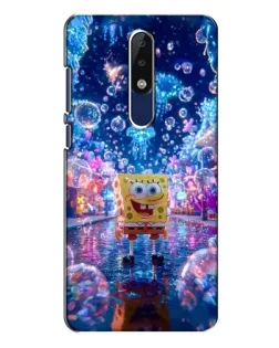 Чехол для Nokia 5.1 Plus (X5) с картинкой «Неоновый океан» Чехол для Nokia 5.1 Plus (X5) с картинкой «Неоновый океан»