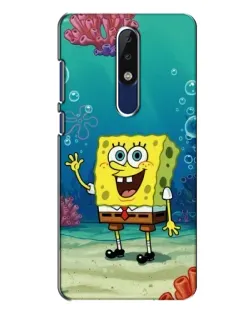 Чехол для Nokia 5.1 Plus (X5) с картинкой «Подводный привет» Чехол для Nokia 5.1 Plus (X5) с картинкой «Подводный привет»
