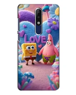Чехол для Nokia 5.1 Plus (X5) с картинкой «Губка Боб Патрик» Чехол для Nokia 5.1 Plus (X5) с картинкой «Губка Боб Патрик»