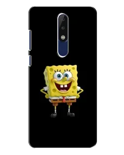 Чехол для Nokia 5.1 Plus (X5) с картинкой «Классический Губка Боб» Чехол для Nokia 5.1 Plus (X5) с картинкой «Классический Губка Боб»