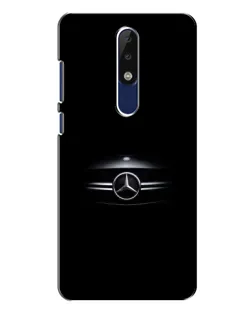 Чехол для Nokia 5.1 Plus (X5) с картинкой «Mercedes — абстрактные линии» Чехол для Nokia 5.1 Plus (X5) с картинкой «Mercedes — абстрактные линии»