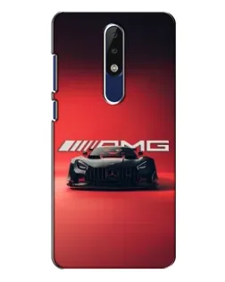 Чехол для Nokia 5.1 Plus (X5) с картинкой «Mercedes AMG — красная линия» Чехол для Nokia 5.1 Plus (X5) с картинкой «Mercedes AMG — красная линия»