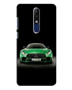 Чехол для Nokia 5.1 Plus (X5) с картинкой «Mercedes — неоновый лого» Чехол для Nokia 5.1 Plus (X5) с картинкой «Mercedes — неоновый лого»