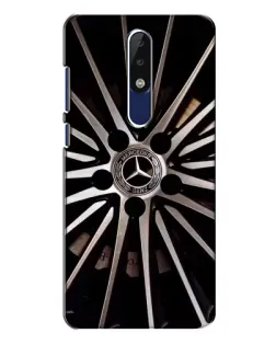 Чехол для Nokia 5.1 Plus (X5) с картинкой «Диск Mercedes» Чехол для Nokia 5.1 Plus (X5) с картинкой «Диск Mercedes»