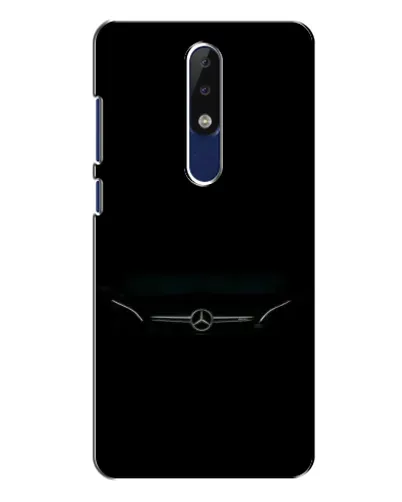 Чехол для Nokia 5.1 Plus (X5) с картинкой «Mercedes Stealth Look»