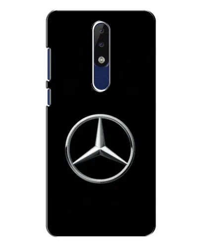 Чехол для Nokia 5.1 Plus (X5) с картинкой «Mercedes классический лого»