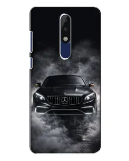 Чехол для Nokia 5.1 Plus (X5) с картинкой «Mercedes в дыму» Чехол для Nokia 5.1 Plus (X5) с картинкой «Mercedes в дыму»