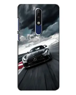 Чехол для Nokia 5.1 Plus (X5) с картинкой «Гоночный Mercedes AMG» Чехол для Nokia 5.1 Plus (X5) с картинкой «Гоночный Mercedes AMG»