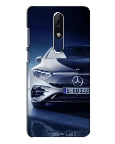 Чехол для Nokia 5.1 Plus (X5) с картинкой «Mercedes EQ — будущее»