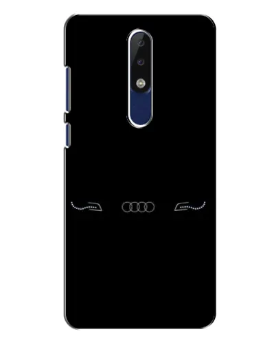 Чехол для Nokia 5.1 Plus (X5) с картинкой «Audi — световой подпись» Чехол для Nokia 5.1 Plus (X5) с картинкой «Audi — световой подпись»