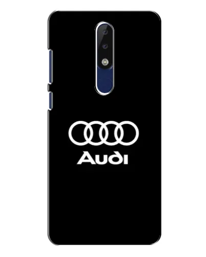 Чехол для Nokia 5.1 Plus (X5) с картинкой «Классическое лого Audi» Чехол для Nokia 5.1 Plus (X5) с картинкой «Классическое лого Audi»