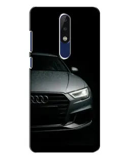 Чехол для Nokia 5.1 Plus (X5) с картинкой «Audi — детализация кузова»