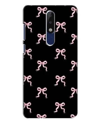 Чехол для Nokia 5.1 Plus (X5) с картинкой «Бант-цветок»