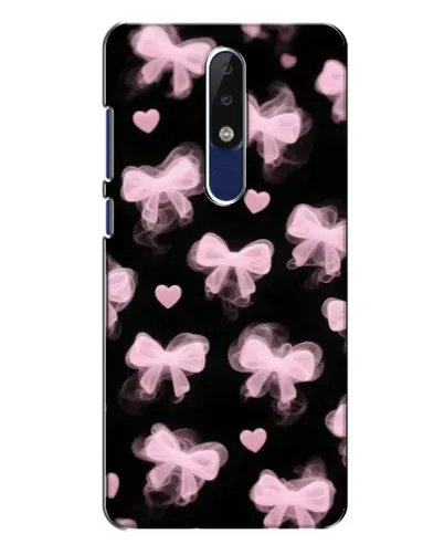 Чехол для Nokia 5.1 Plus (X5) с картинкой «Геометрия банта»