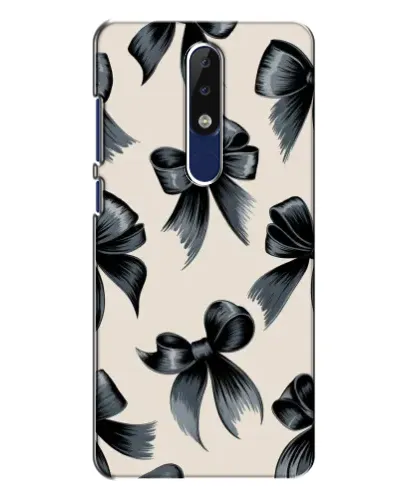 Чехол для Nokia 5.1 Plus (X5) с картинкой «Банты Coquette»