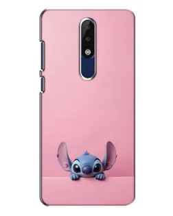 Чехол для Nokia 5.1 Plus (X5) с картинкой «Stitch выглядывает» Чехол для Nokia 5.1 Plus (X5) с картинкой «Stitch выглядывает»