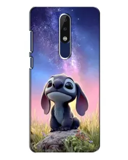 Чехол для Nokia 5.1 Plus (X5) с картинкой «Стич на рассвете» Чехол для Nokia 5.1 Plus (X5) с картинкой «Стич на рассвете»
