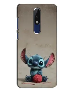 Чехол для Nokia 5.1 Plus (X5) с картинкой «Стич на коричневом фоне» Чехол для Nokia 5.1 Plus (X5) с картинкой «Стич на коричневом фоне»