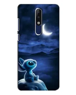 Чехол для Nokia 5.1 Plus (X5) с картинкой «Лунная ночь Стича» Чехол для Nokia 5.1 Plus (X5) с картинкой «Лунная ночь Стича»
