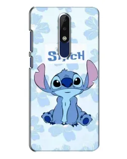 Чехол для Nokia 5.1 Plus (X5) с картинкой «Stitch среди цветов» Чехол для Nokia 5.1 Plus (X5) с картинкой «Stitch среди цветов»