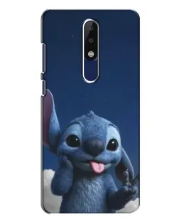 Чехол для Nokia 5.1 Plus (X5) с картинкой «Стич в облаках» Чехол для Nokia 5.1 Plus (X5) с картинкой «Стич в облаках»