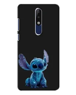 Чехол для Nokia 5.1 Plus (X5) с картинкой «Стич на черном» Чехол для Nokia 5.1 Plus (X5) с картинкой «Стич на черном»