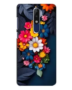 Чехол для Nokia 5.1 Plus (X5) с картинкой «Цветочная феерия» Чехол для Nokia 5.1 Plus (X5) с картинкой «Цветочная феерия»