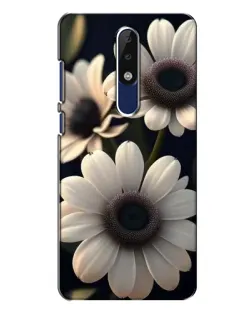 Чехол для Nokia 5.1 Plus (X5) с картинкой «Белые маргаритки макро» Чехол для Nokia 5.1 Plus (X5) с картинкой «Белые маргаритки макро»