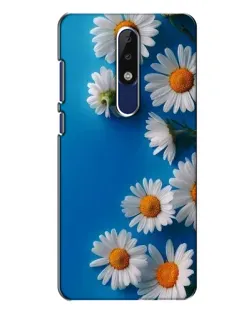 Чехол для Nokia 5.1 Plus (X5) с картинкой «Белоснежные маргаритки» Чехол для Nokia 5.1 Plus (X5) с картинкой «Белоснежные маргаритки»
