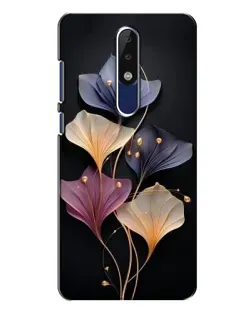 Чехол для Nokia 5.1 Plus (X5) с картинкой «Лиловые цветы грации» Чехол для Nokia 5.1 Plus (X5) с картинкой «Лиловые цветы грации»