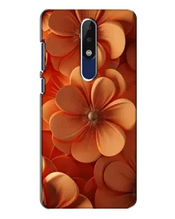 Чехол для Nokia 5.1 Plus (X5) с картинкой «Оранжевый макро цветок» Чехол для Nokia 5.1 Plus (X5) с картинкой «Оранжевый макро цветок»