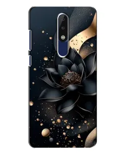 Чехол для Nokia 5.1 Plus (X5) с картинкой «Черный лотос» Чехол для Nokia 5.1 Plus (X5) с картинкой «Черный лотос»