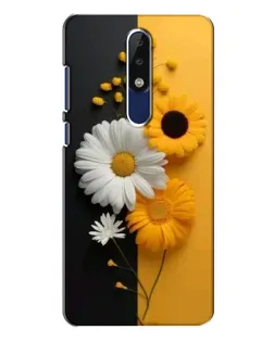 Чехол для Nokia 5.1 Plus (X5) с картинкой «Подсолнух и ромашка» Чехол для Nokia 5.1 Plus (X5) с картинкой «Подсолнух и ромашка»