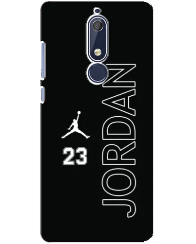 Чехол для Nokia 5.1 (2018) с картинкой «Jordan Vertical»