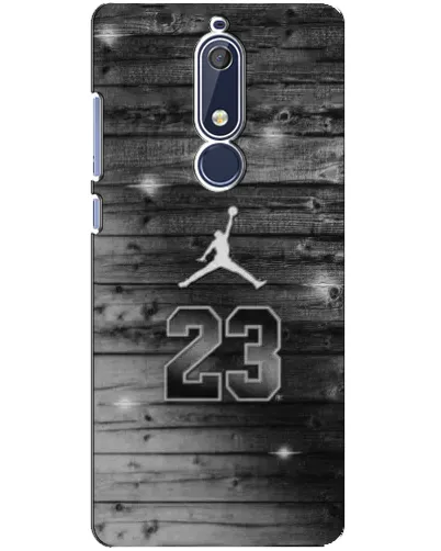 Чехол для Nokia 5.1 (2018) с картинкой «Jordan Carbon 23»