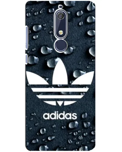 Чехол для Nokia 5.1 (2018) с картинкой «Adidas Trefoil Blue» Чехол для Nokia 5.1 (2018) с картинкой «Adidas Trefoil Blue»